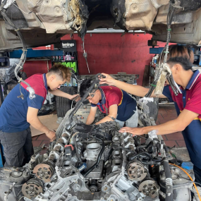 HẠ THÁO LẮP ĐỘNG CƠ RANGE ROVER SPORT 5.0 v8