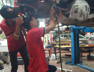 PHỦ GẦM XE