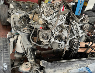 HẠ THÁO LẮP ĐỘNG CƠ RANGE ROVER SPORT 5.0 v8