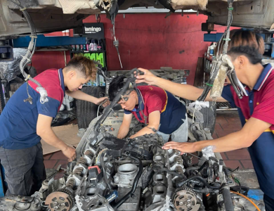 HẠ THÁO LẮP ĐỘNG CƠ RANGE ROVER SPORT 5.0 v8